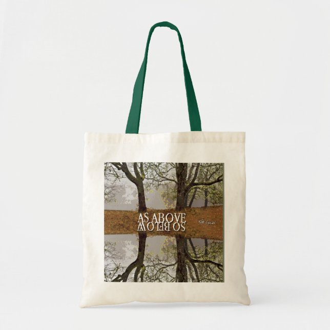 As Above So Below totebag Tote Bag (Front)