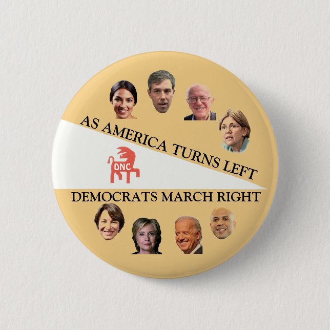 As America turns Left Button (Front)