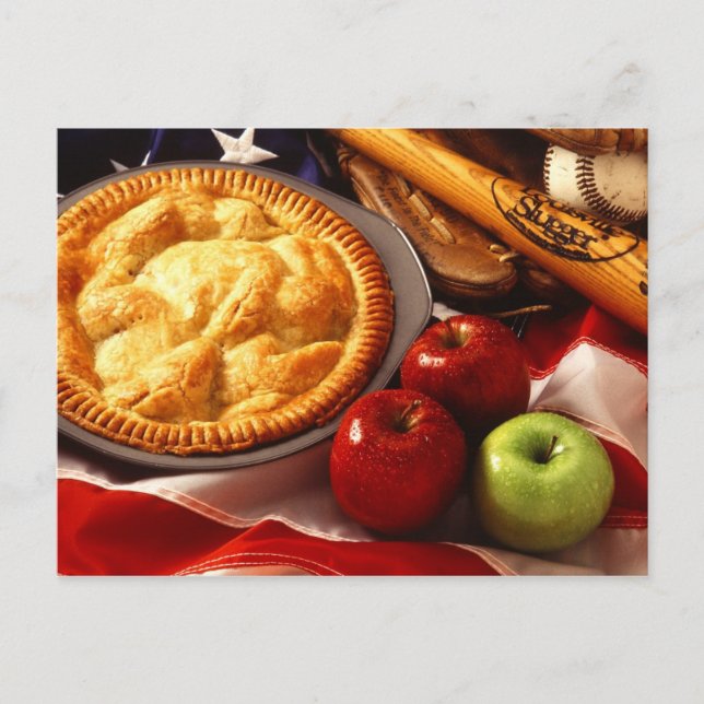 As American as apple pie! Postcard (Front)
