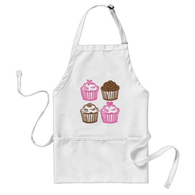 AS Apron Pink Cupcakes (Front)