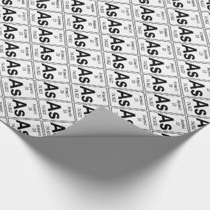 As - Arsenic Wrapping Paper