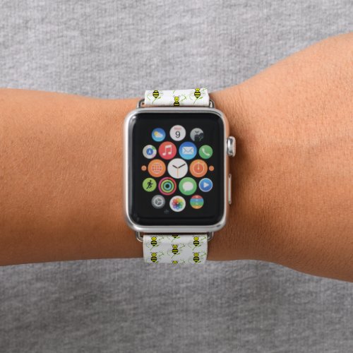 As Busy As A Bee Apple Watch Band
