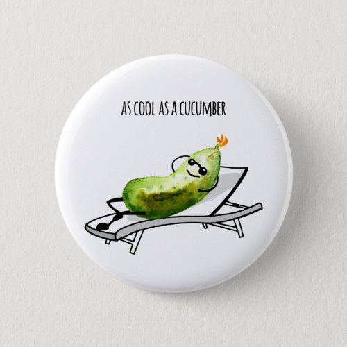 As cool as a cucumber pin