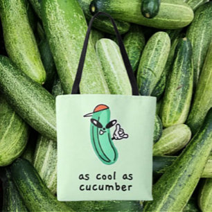 As Cool As Cucumber – Tote Bag