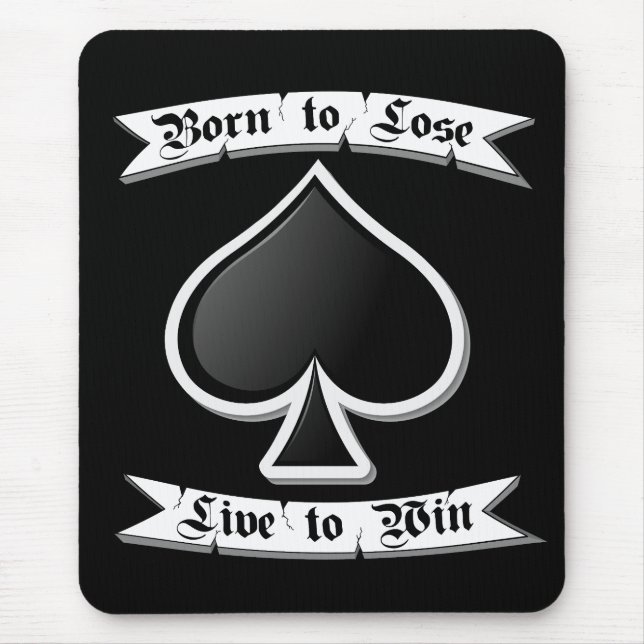 As de Picas Mouse Pad (Front)