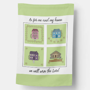 As for me and my house  flag