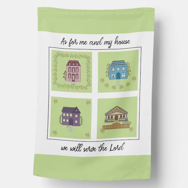 As for me and my house  flag (Front)