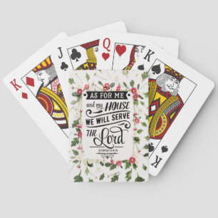 As For Me & My House Poker Cards