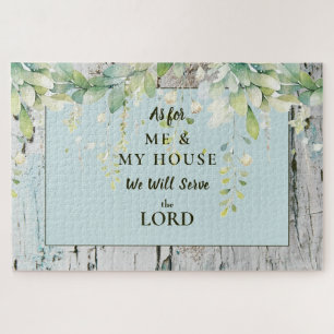 As for Me & My House We will Serve the Lord II Jigsaw Puzzle
