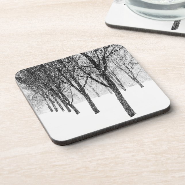 as I side with trees Beverage Coaster (Left Side)