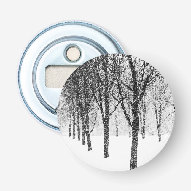 as I side with trees Bottle Opener (Front)