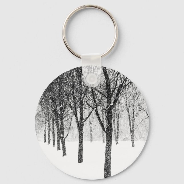 as I side with trees Keychain (Front)