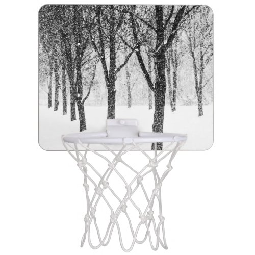 as I side with trees Mini Basketball Hoop