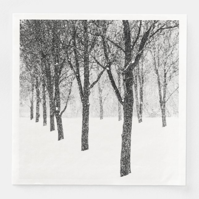 as I side with trees Paper Dinner Napkins (Front)
