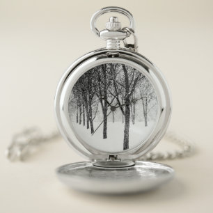 as I side with trees Pocket Watch