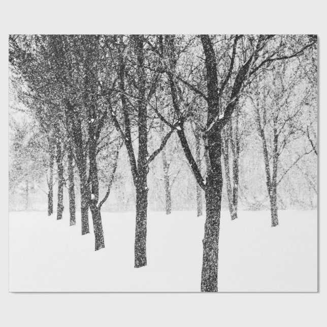 as I side with trees Wrapping Paper (Flat)