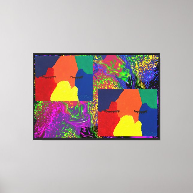 As It Is Not Seen Rd 3 Pt 2 Canvas Print (Front)