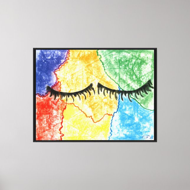 As It Is Not Seen Rd 3 Pt 3 Canvas Print (Front)