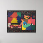 As It Is Not Seen Round 5 Canvas Print