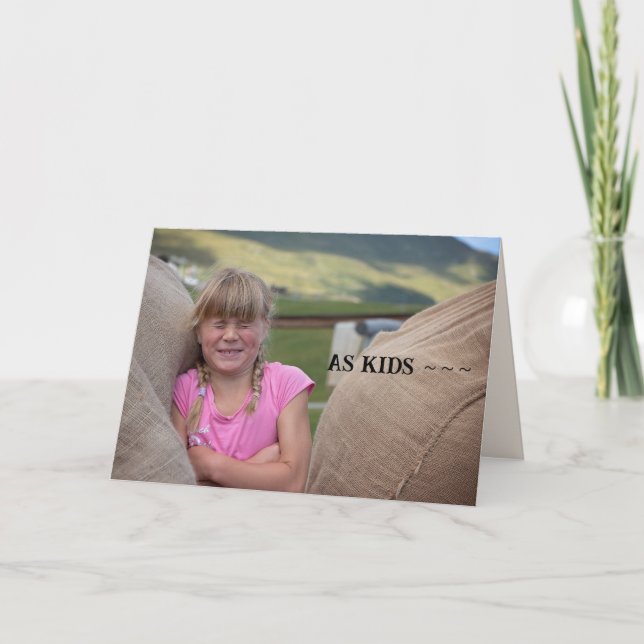 AS KIDS FRIENDSHIP CARD (Front)