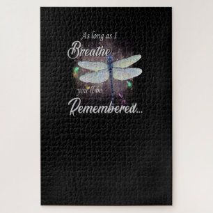 As Long As I Breathe You'll Be Remembered Jigsaw Puzzle