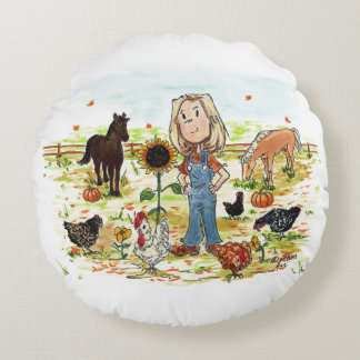 AS-MFALL ROUND PILLOW