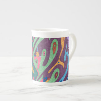 "As One" Abstract Art Bone China Mug