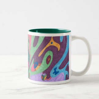 As One, Abstract Art Mug