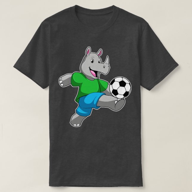 as player with Soccer T-Shirt (Design Front)