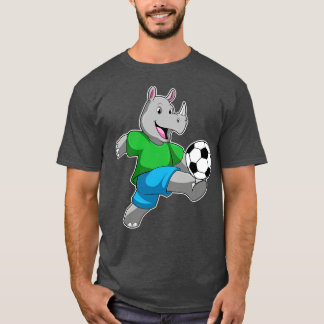 as player with Soccer T-Shirt