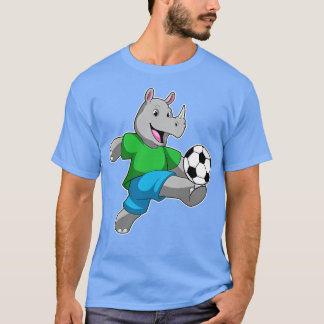 as player with Soccer T-Shirt