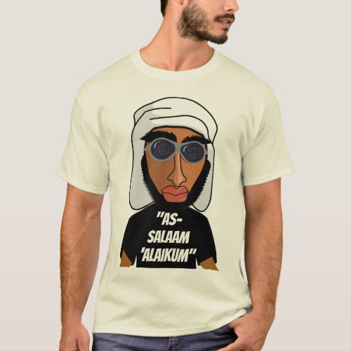 As_Salaam_Alaikum Chic Sheik Personalized T_Shirt