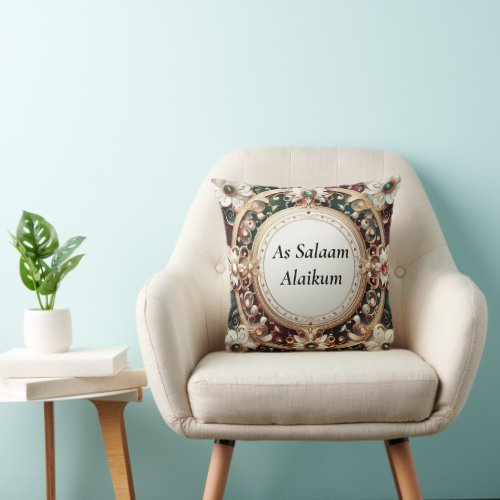 As Salaam Alaikum Throw Pillow