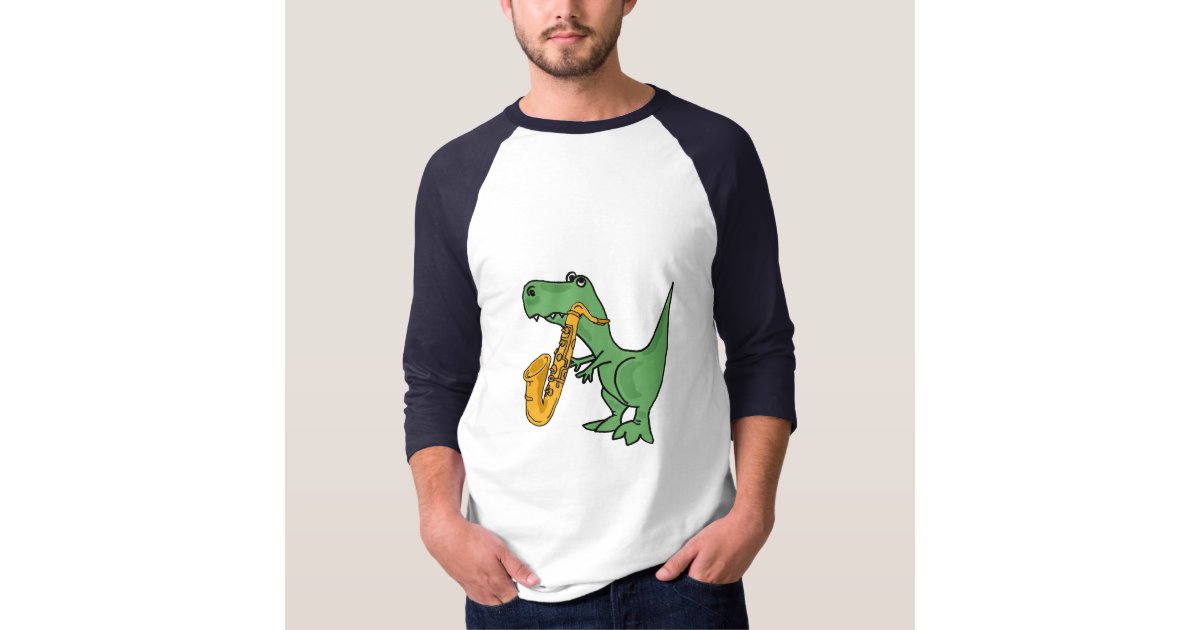 Retro Dadasaurus T Rex Dinosaur Funny Dad Cartoon for Fathers