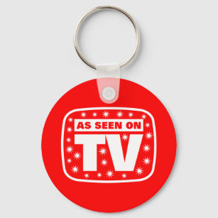 As Seen on TV - CH 2 With Snow Stars Keychain