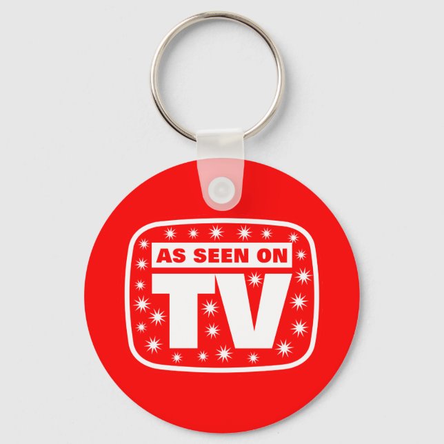 As Seen on TV - CH 2 With Snow Stars Keychain (Front)