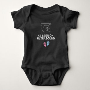 As Seen on ultrasound,baby Gift original baby, new Baby Bodysuit