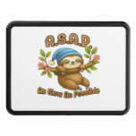 As Slow As Possible - Cute Sloth ASAP Classic T-Sh Hitch Cover