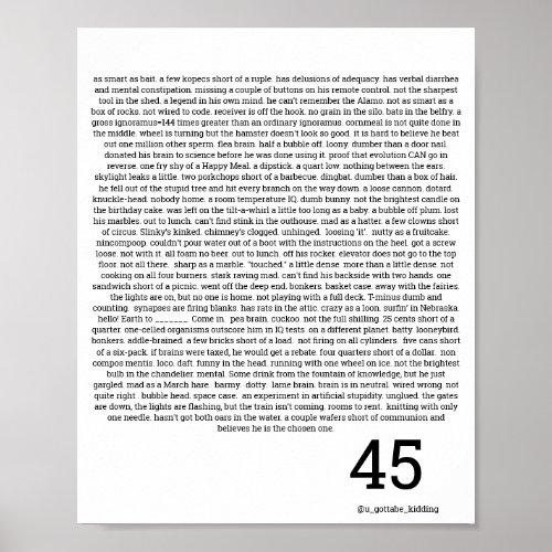 As Smart As Bait 45 Poster