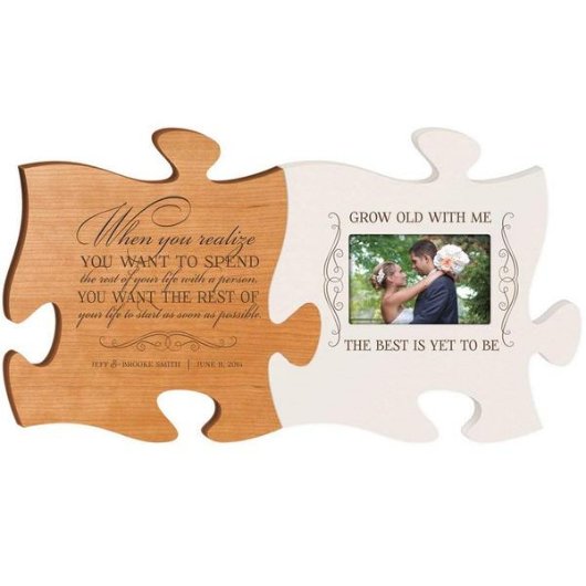 As Soon As Possible Wooden Jigsaw Wall Set (Front)