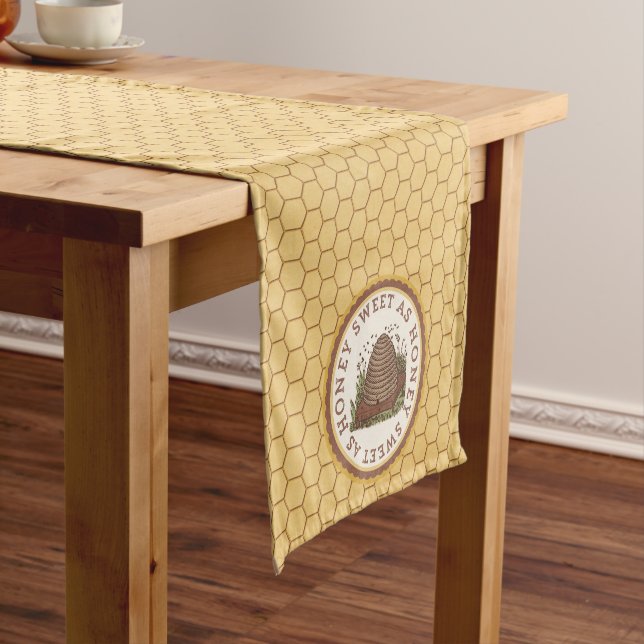 As Sweet As Honey Table Runner (In Situ)