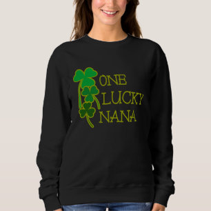AS tees Fun One Lucky Nana Shamrock St Patty Patri