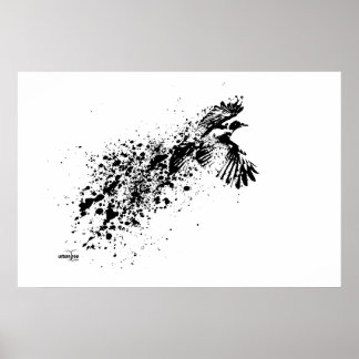 ...as the crow flies poster