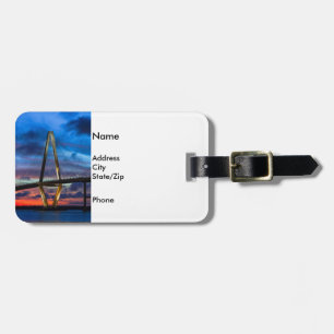 As The Lights Come On Luggage Tag