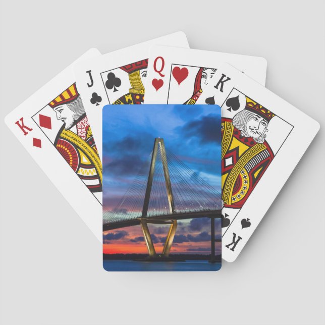 As The Lights Come On Poker Cards (Back)