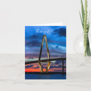 As The Lights Come On Thinking Of You Card