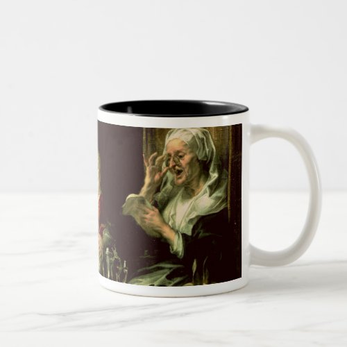 As the Old Sing so the Young Pipe 1638 Two_Tone Coffee Mug