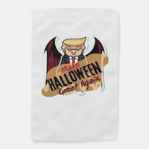 As Vampire - Make Halloween Great Again. Classic Garden Flag