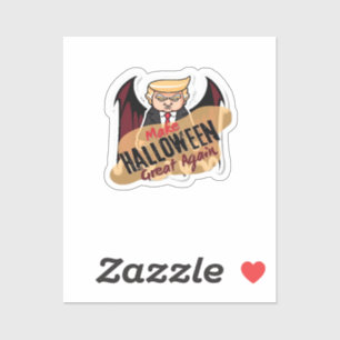 As Vampire - Make Halloween Great Again. Classic Sticker