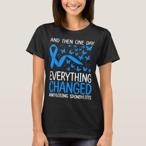AS Warrior Ribbon Ankylosing Spondylitis Awareness T_Shirt